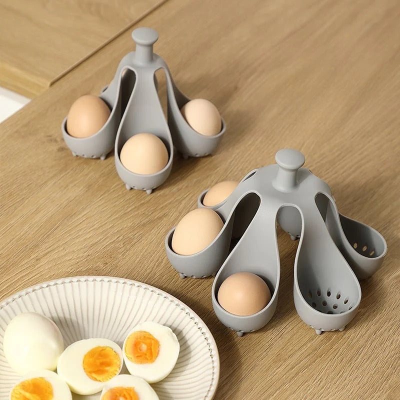 EasyPoach Silikon Egg Master — Nyt perfekt kokte egg uten stress som alle elsker | Luvikno