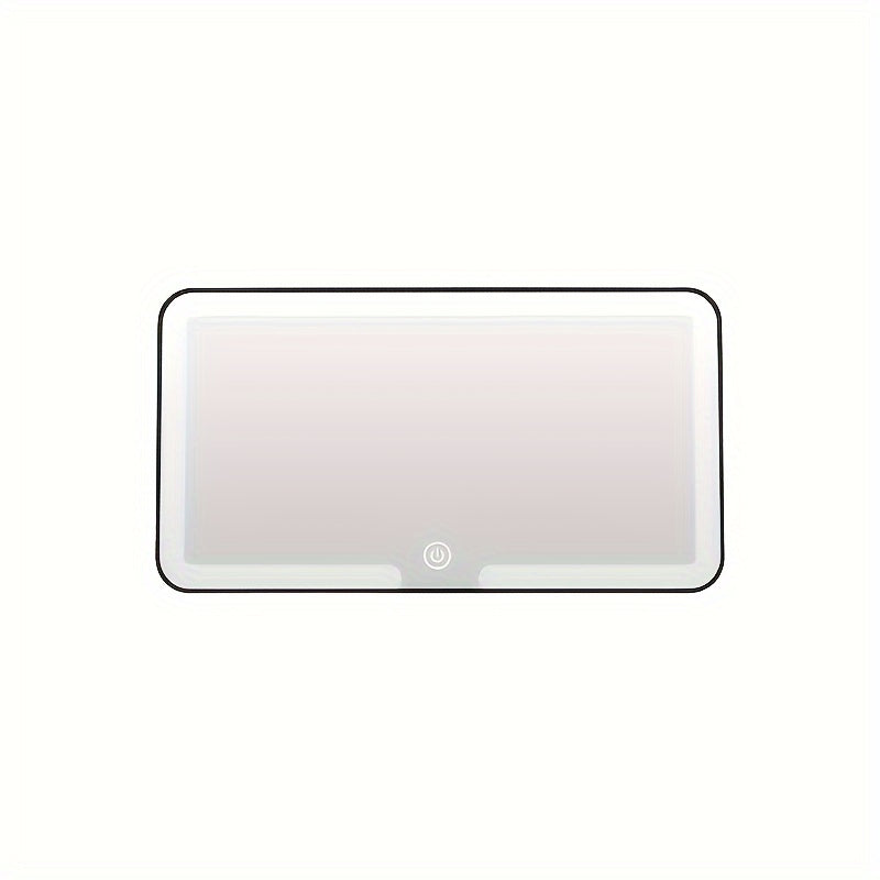 GlowMirror – Dimmbar sminkespeil med USB-lading Luvikno