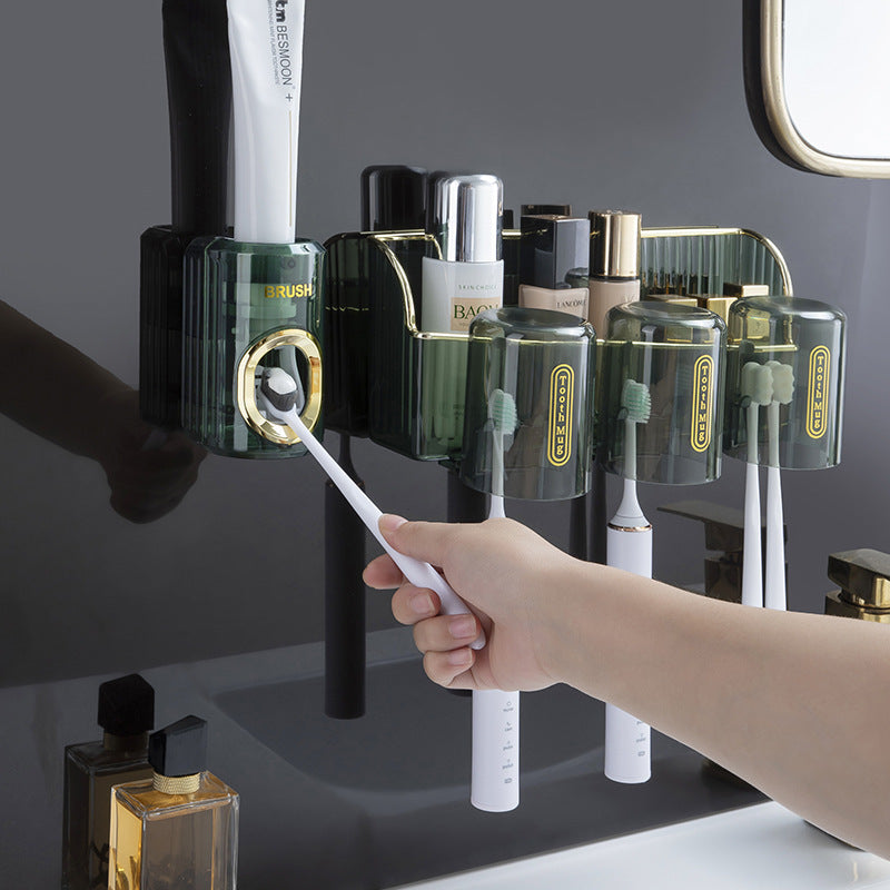 Automatisk trykfri tannkremdispenser. | Luvikno
