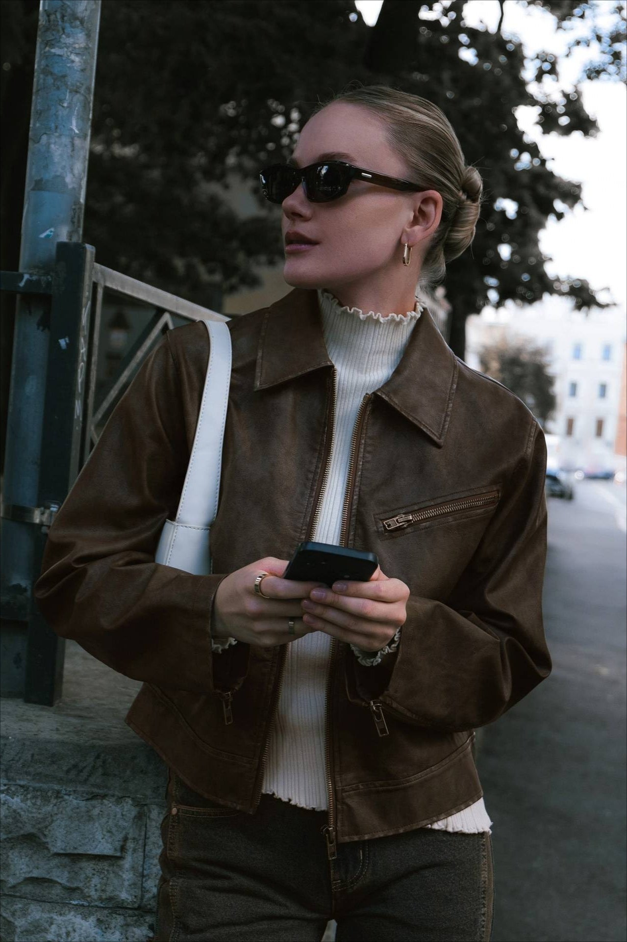 Luvik | Nahkamoottoripyörätakki