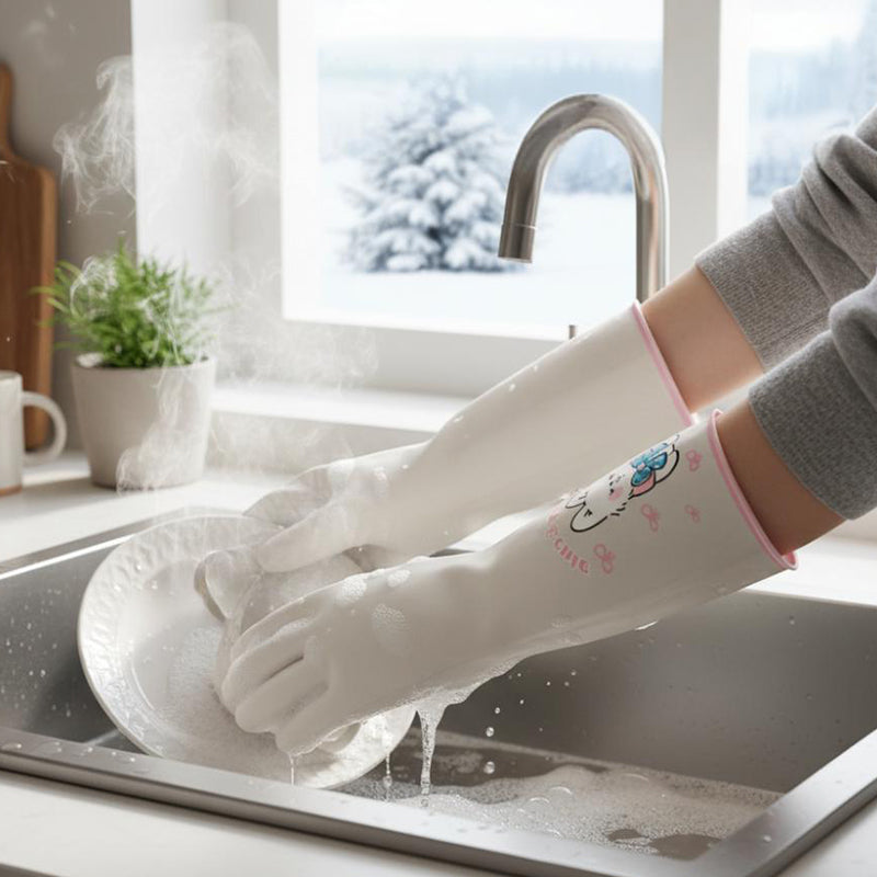 ChefGloves – Behagelig og sklisikker for alle rengjøringsoppgaver Luvikno