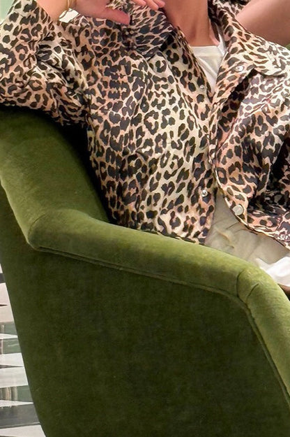 Luvik | Print Zipper Cropped Jacket