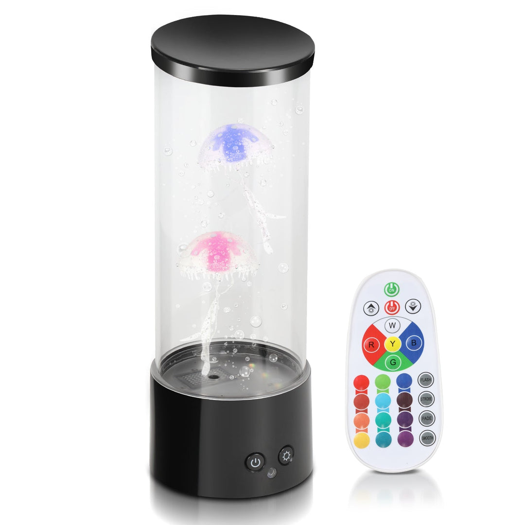 Jellyfish Lampe RGB med Fjernkontroll | Luvikno