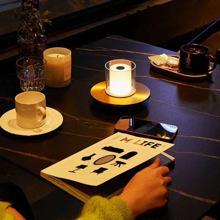 Luvikno | GlowLuxe Lampe – Stilig LED Bordlampe for Ambient Belysning