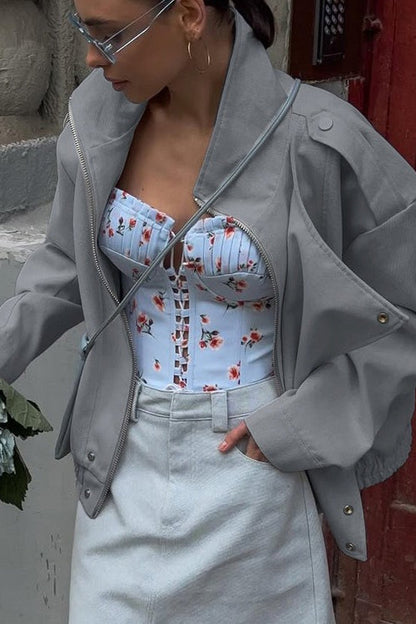 Luvik | Kaulus Pitkähihainen Räätälöity Takki