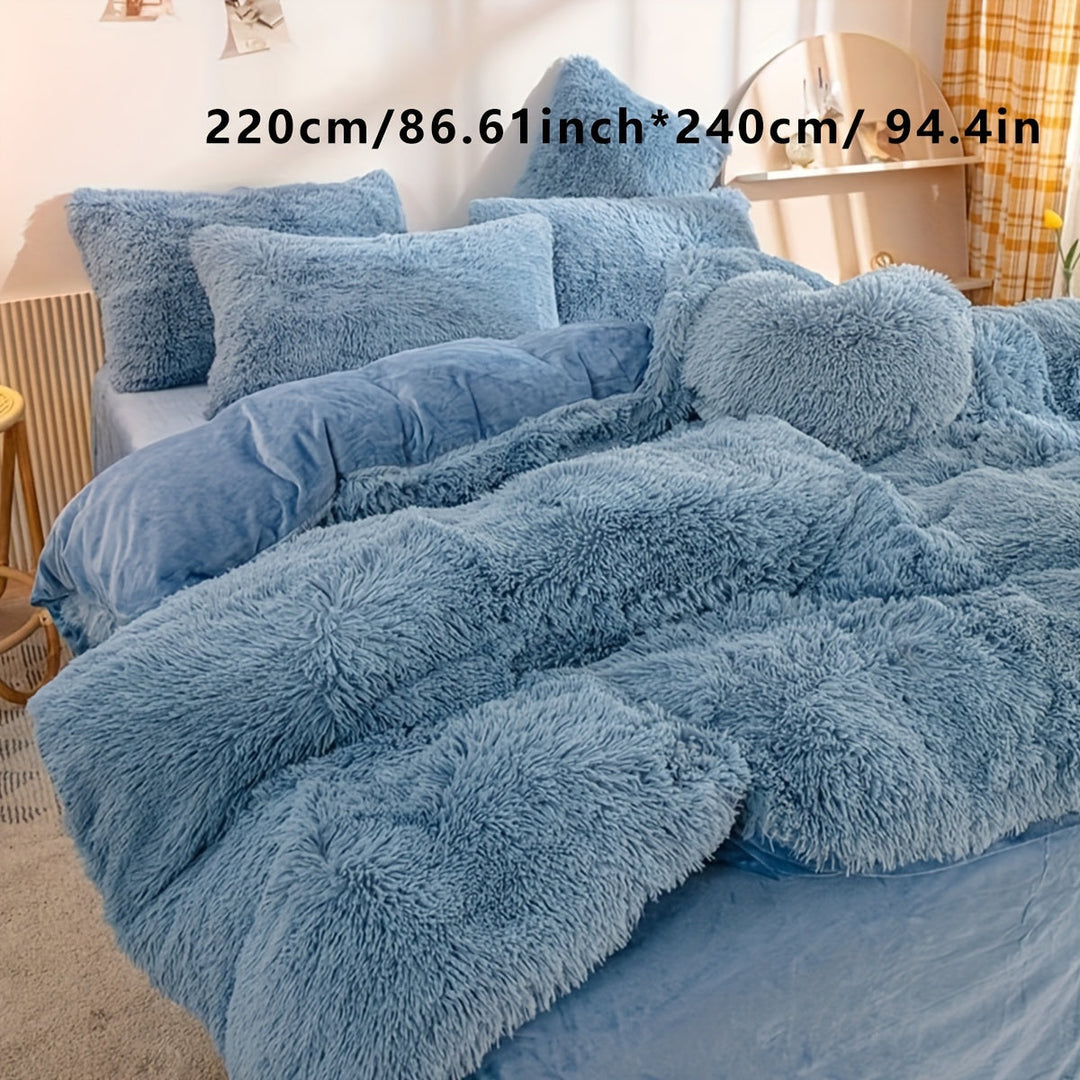 Luvikno | Luksuriøst Fløyels Duvet Dekkesett for Ultimat Komfort