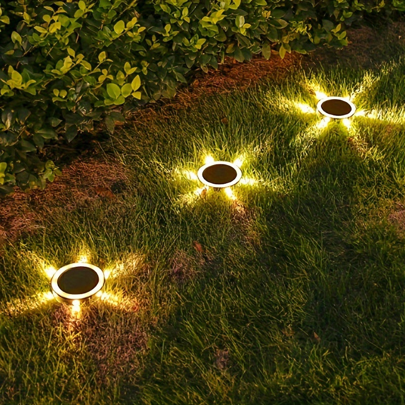 SolarGlow – 6 LED Hagebelysning Utendørs | Luvikno