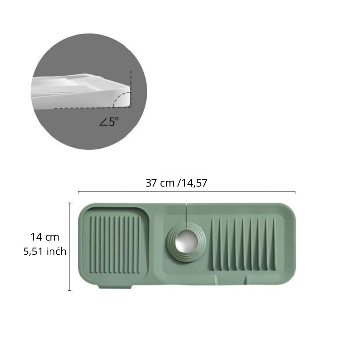 Turbo Dryer Mat — Si farvel til våte overflater og kaos for et kjøkken som skinner og er avslappende! | Luvikno