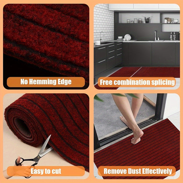 Non-Slip & Washable Runner for Indoor and Outdoor - GripLuxe | Luvikno