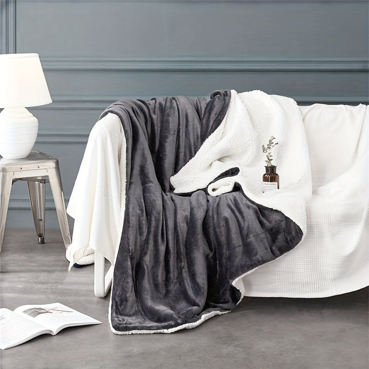 Luvikno | Chic Sherpa Fleece Teppet for Optimal Komfort