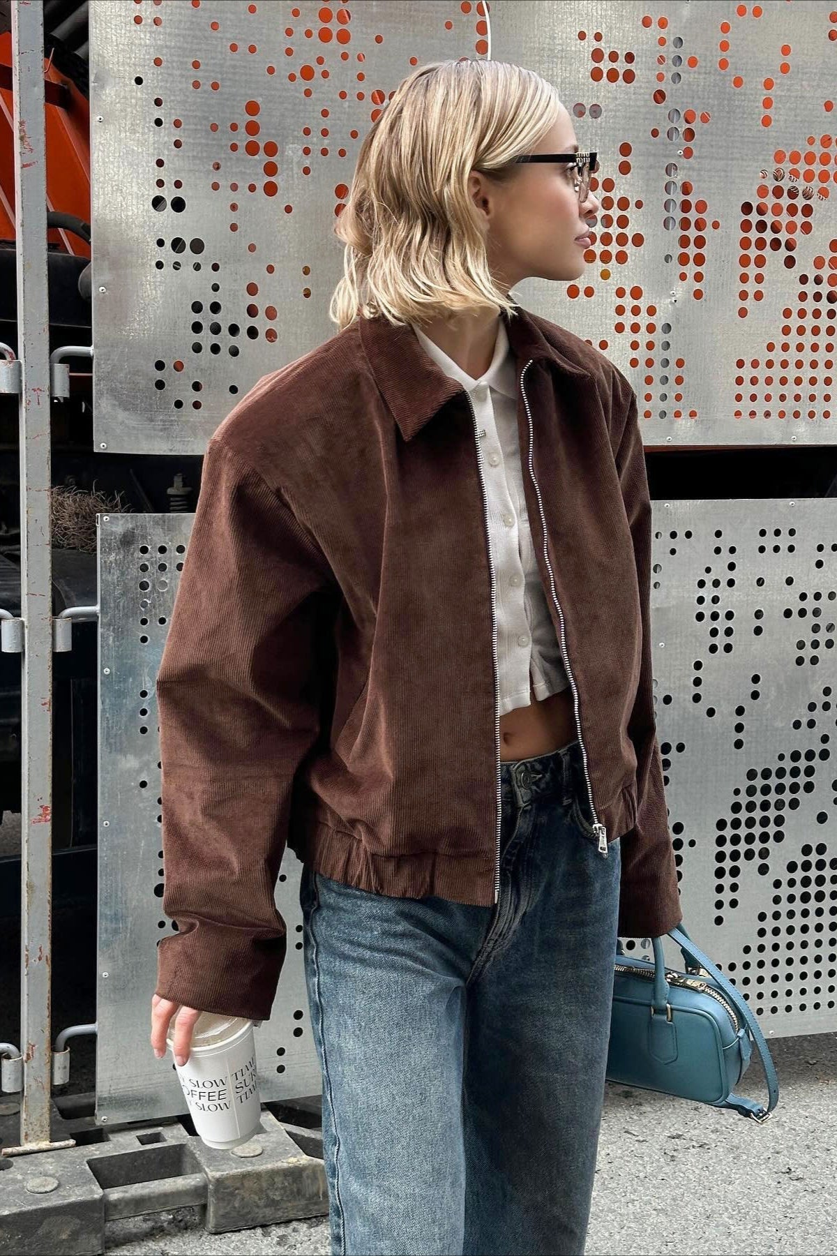 Luvik | Corduroy Collar Jacket