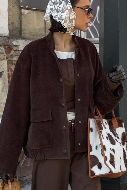 Luvik | Kaulustakki Yksirivinen