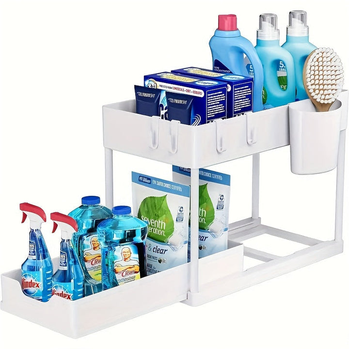 Utvidbar vaskeskaporganisator | Luvikno