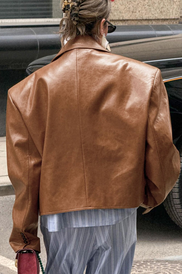 Luvik | Tyylin PU-nahkajakki