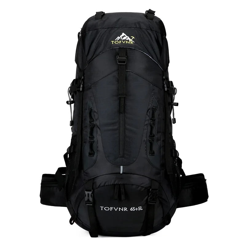 TrailBlazer Ryggsekk – Robust 65L Vanntett Ryggsekk Luvikno