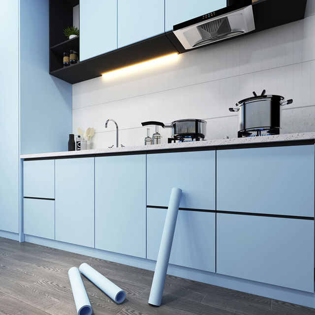 Kabinet Hjem Veggklistremerke Tapet Vinyl Skrivebord Garderobe Renovering | Luvikno