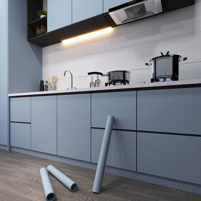 Kabinet Hjem Veggklistremerke Tapet Vinyl Skrivebord Garderobe Renovering | Luvikno
