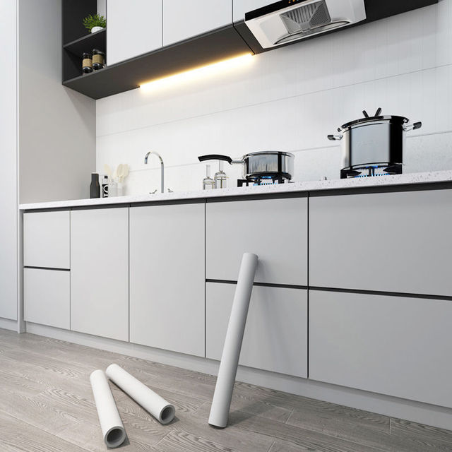 Kabinet Hjem Veggklistremerke Tapet Vinyl Skrivebord Garderobe Renovering | Luvikno