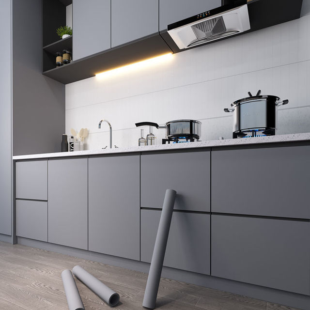 Kabinet Hjem Veggklistremerke Tapet Vinyl Skrivebord Garderobe Renovering | Luvikno