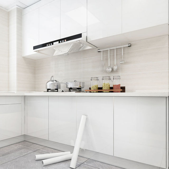 Kabinet Hjem Veggklistremerke Tapet Vinyl Skrivebord Garderobe Renovering | Luvikno