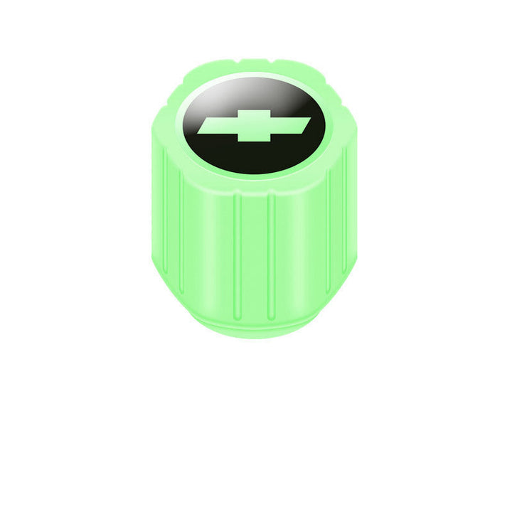 20-Pack Neon Green Glow Dekkventilkapsler – Ingen batteri nødvendig, Universal passform Luvikno