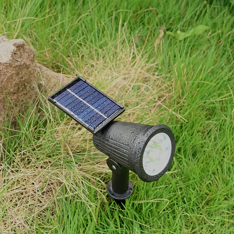 SolarLuxe Spotlight - Bærekraftig 9LED Hagebelysning | Luvikno
