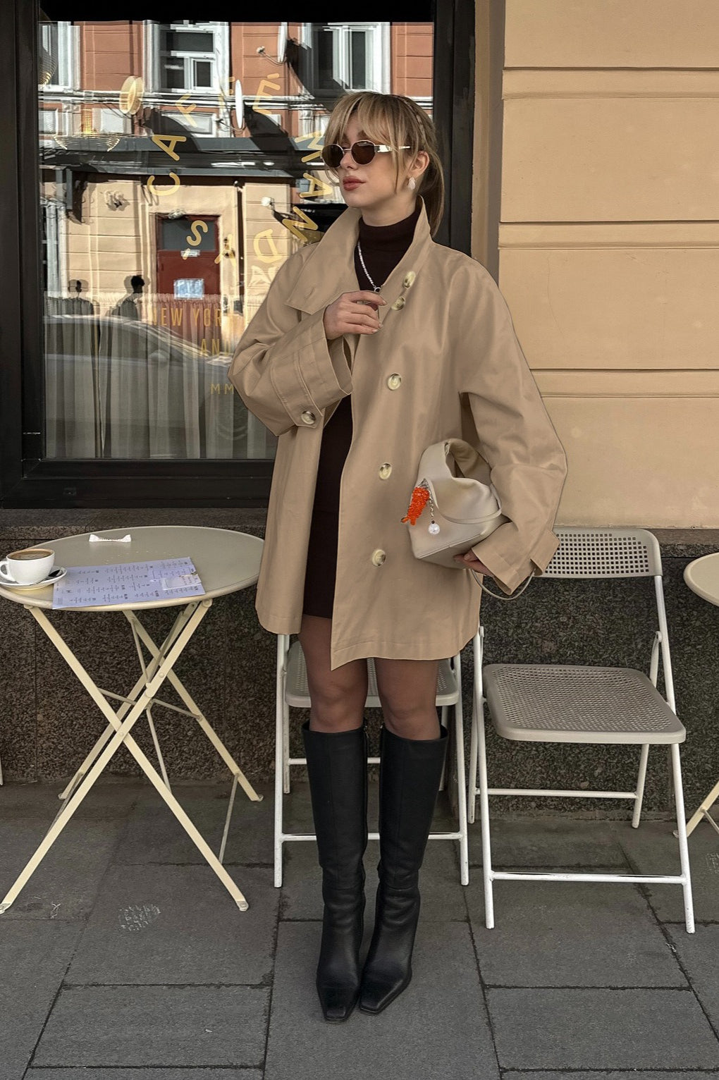 Luvik | Hvit Trench Coat
