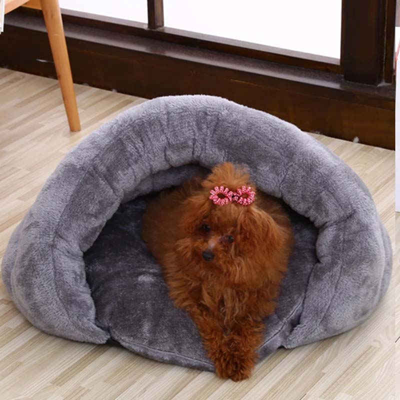 Beroligende hule hundeseng - CozyCave Retreat Luvikno