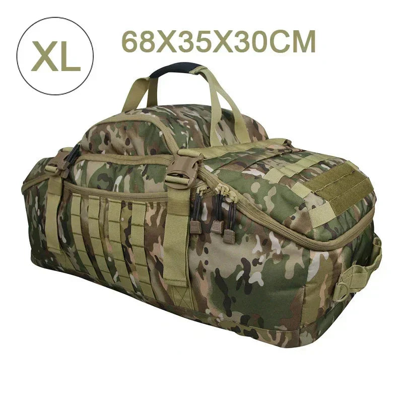 Luvikno | Stor taktisk reise- og ryggsekk - TrailTrek Duffle