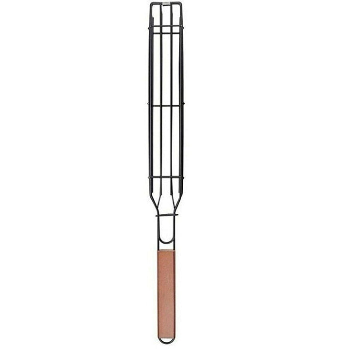 Camping Grillkurv BBQ Grilling Kurv Utendørs Bærbar Nonstick Grill | Luvikno