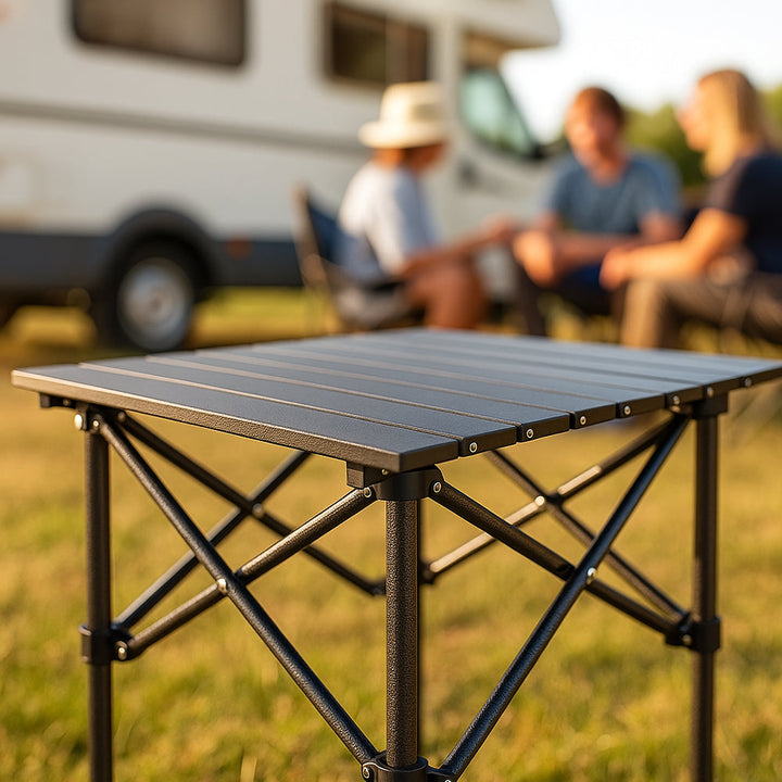 Folding Camping Table laget av Karbonstål | Luvikno