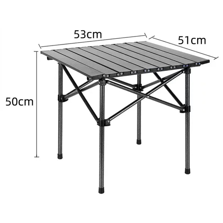 Folding Camping Table laget av Karbonstål | Luvikno