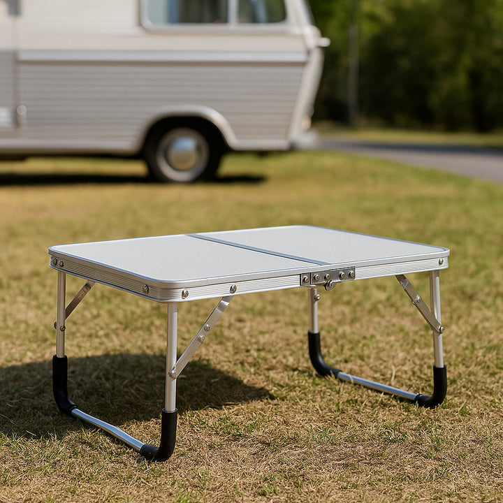 Sammenleggbar lett campingbord laget av aluminium | Luvikno
