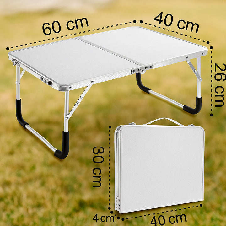 Sammenleggbar lett campingbord laget av aluminium | Luvikno