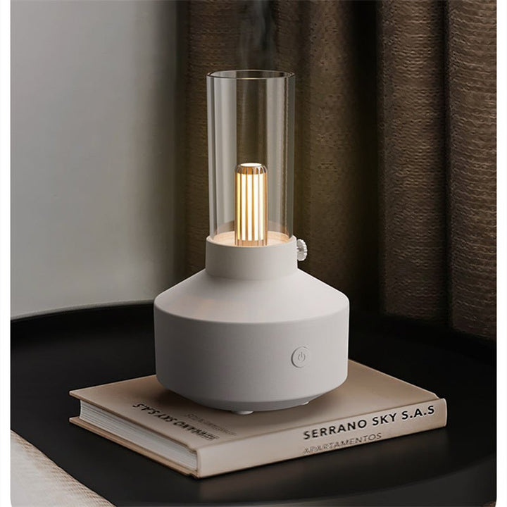 Luvikno | Aroma diffuser LumaScent | Duft & Stearinlys | 0.5L Tank | Stille & Automatisk Avstenging