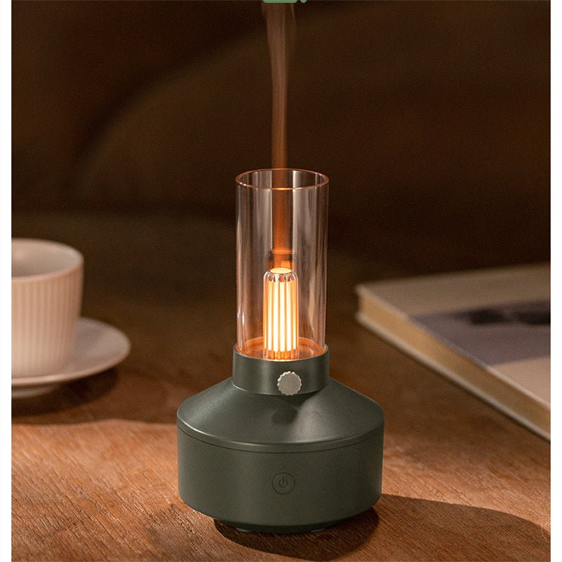 Luvikno | Aroma diffuser LumaScent | Duft & Stearinlys | 0.5L Tank | Stille & Automatisk Avstenging