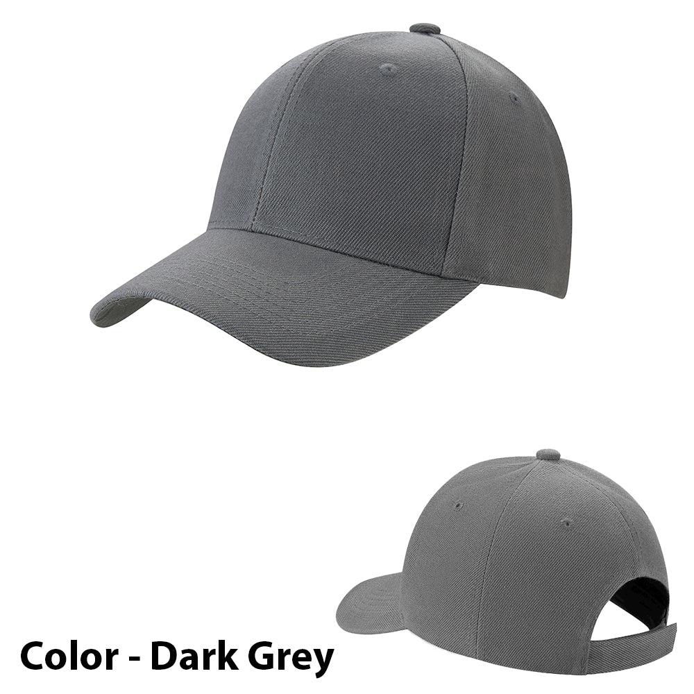 Baseball cap ensfarge - i mange farger! | Luvikno