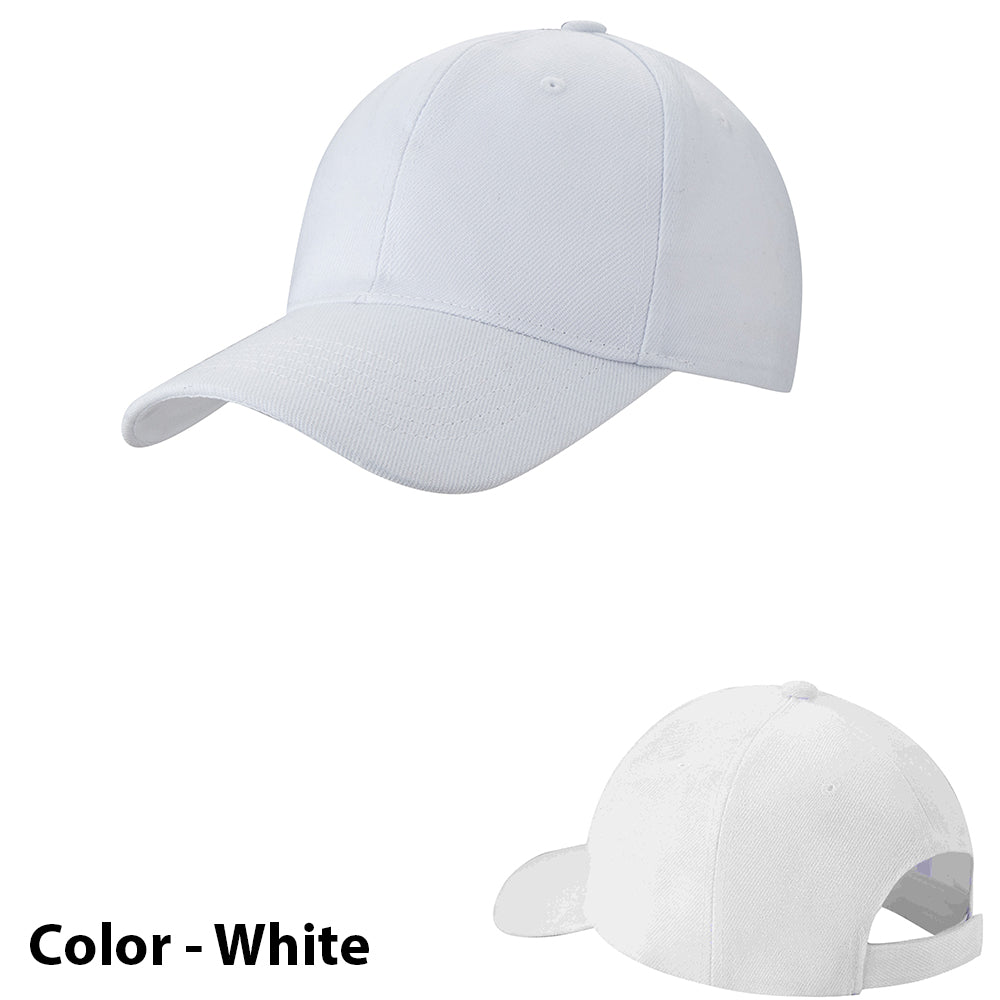 Baseball cap ensfarge - i mange farger! | Luvikno