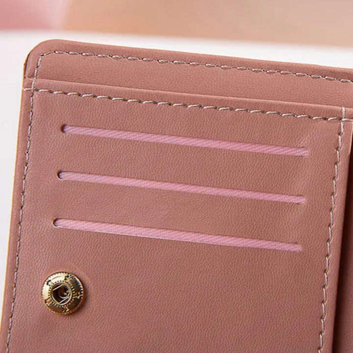 Mini lommebok med trendy dusk Luvikno