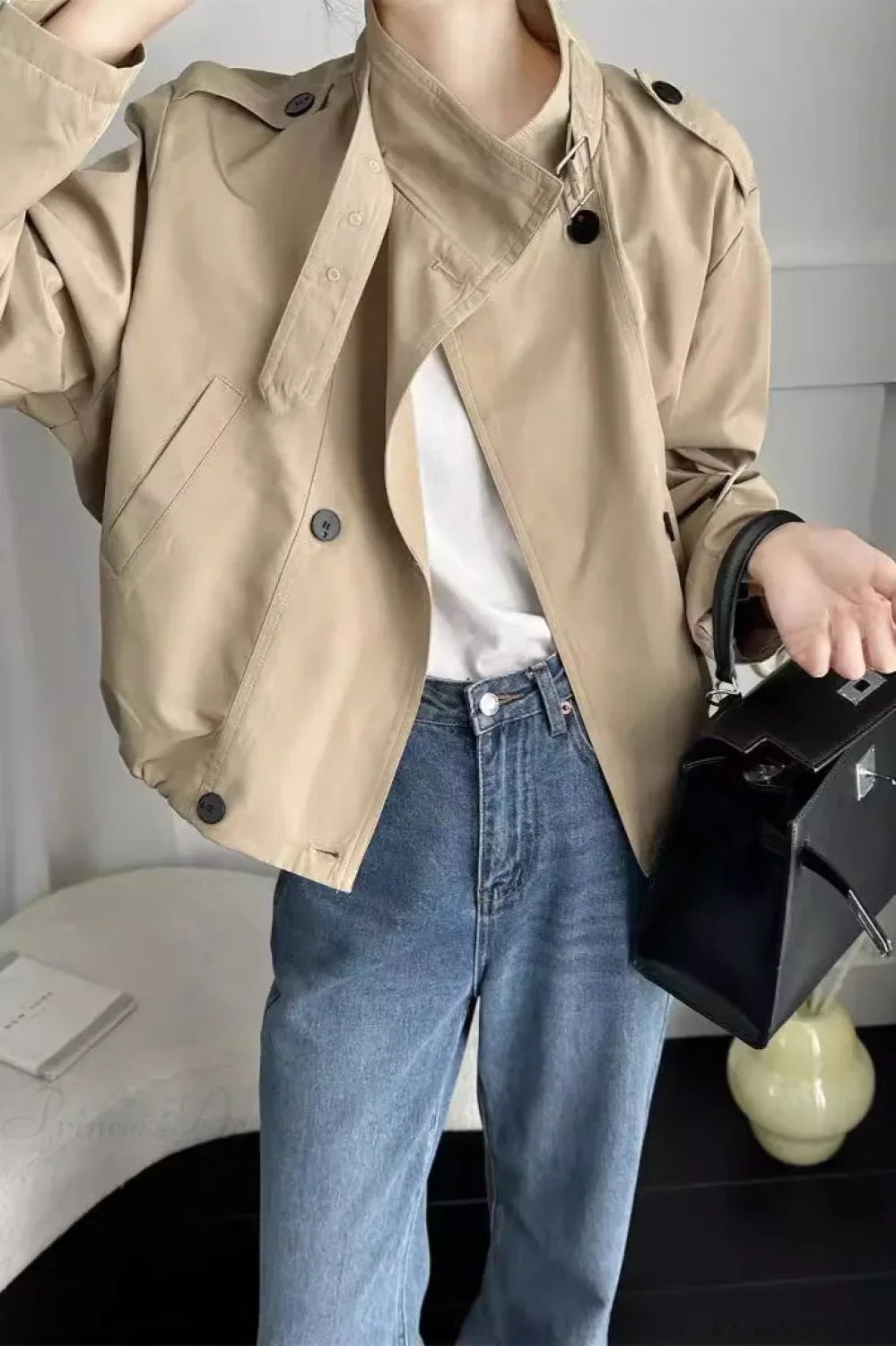 Luvik | Lyhyt Rento Irtonainen Takki