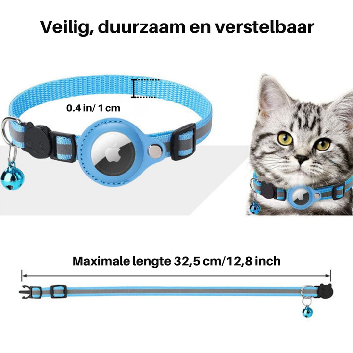 Katt halsbånd med sikkerhetsspenne - Milo Luvikno