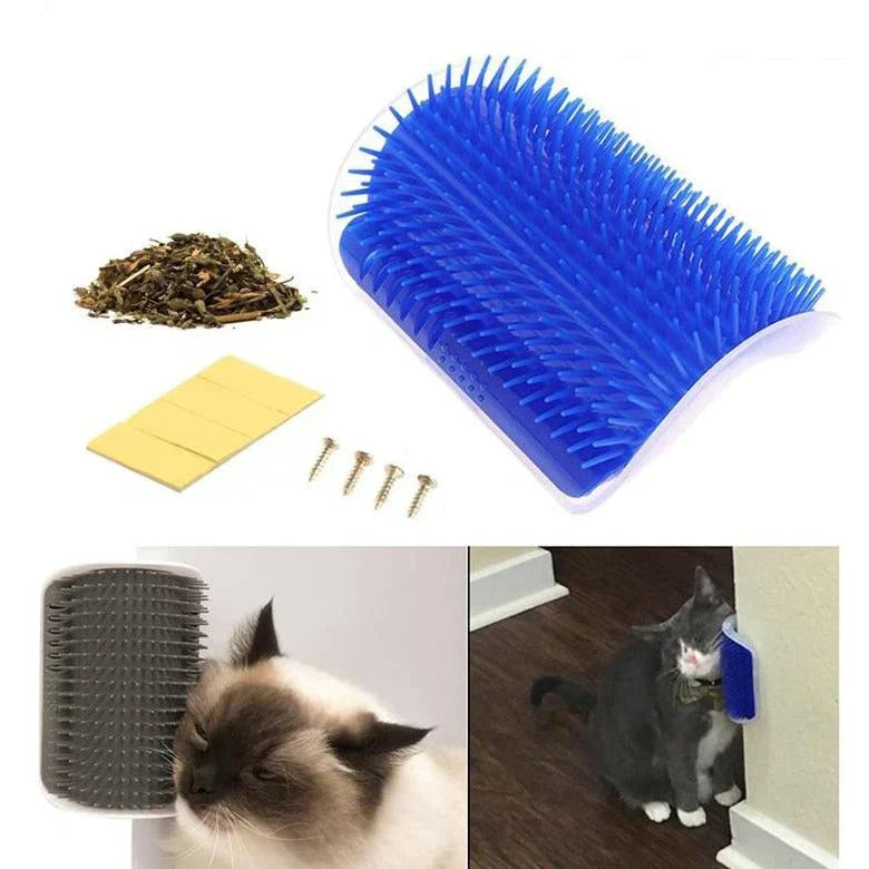 Kattehjørnebørste for selvstell - PurrGroom Luvikno