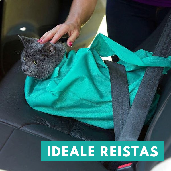 Katt reiseveske for komfortabel transport (Kjøp 1, Få 1 gratis) - PurrPorter Luvikno