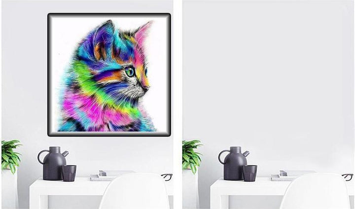 Rainbow Kitten - GemPaint Kit | Luvikno