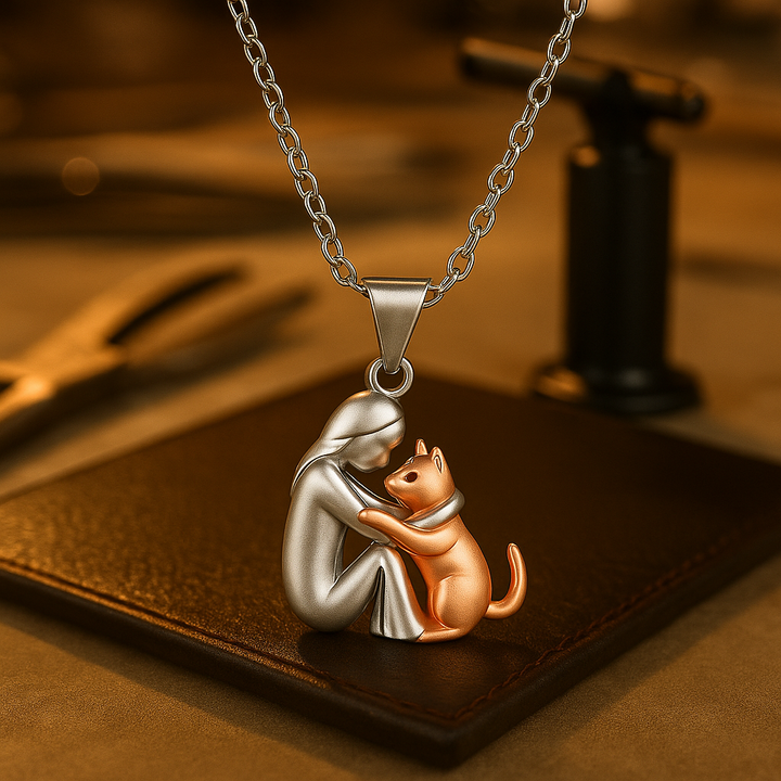 Luvikno | Avalance | Elegant Embrace Pendant Necklace Stilige Smykker
