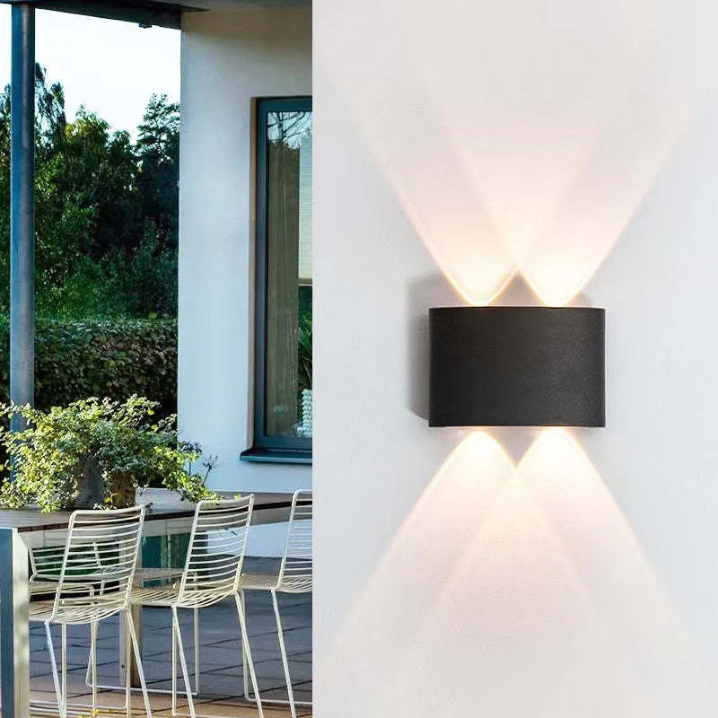 Luvikno | Vegglampe Moderne Hvit LED Vanntett Lampe