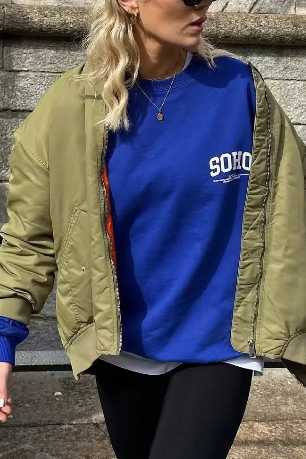 Luvik | Bomber Loose Bikerjakke