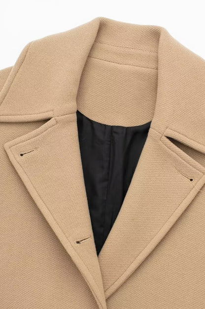 Luvik | Fit Lyhyt Villa Sekoite Takki