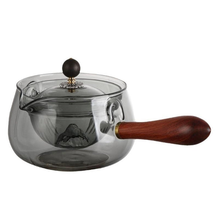 Rotary Glass Teapot med infusor. | Luvikno
