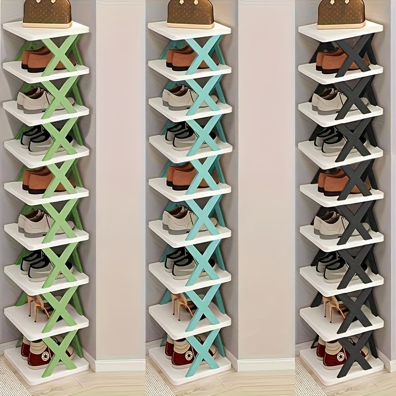 Narrow Shoe Rack Tower | Luvikno